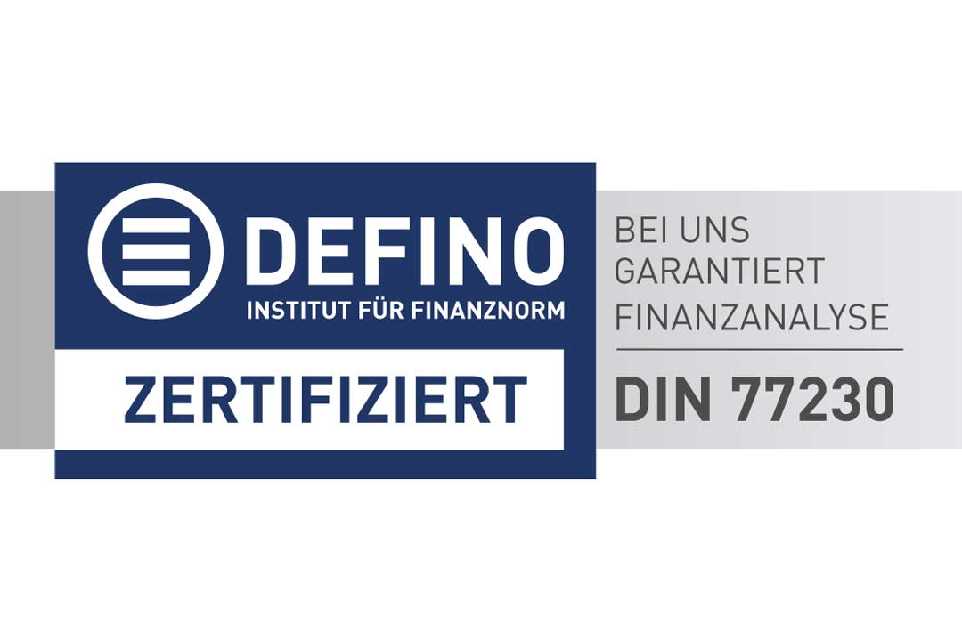DEFINO bei uns garantiert Finanzanalyse DIN-77230